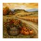 Stupell Industries Pumpkin Farm & Sunflowers Canvas, design by Creative Studio